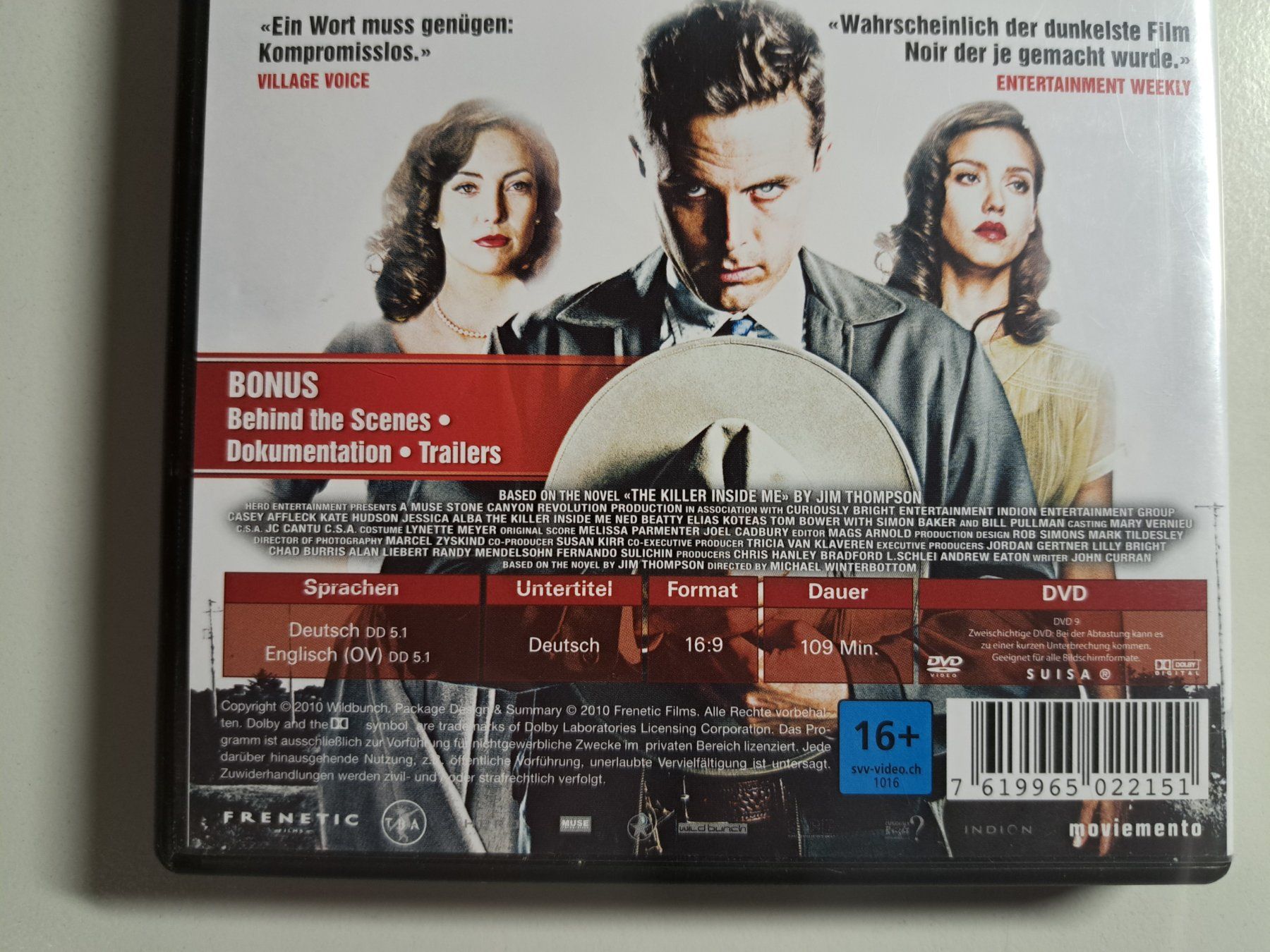 Tutti i DVDs: THE KILLER INSIDE ME – Usato da Wichtrach venduto da LuckyLuke69 3