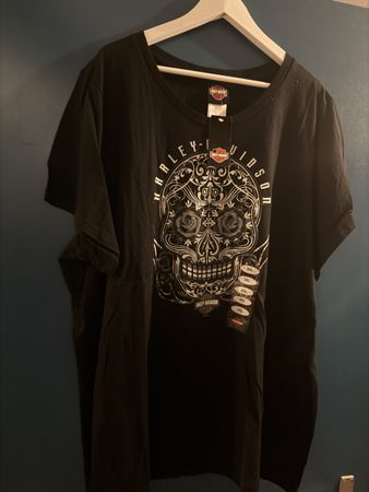 Damen T-Shirt Harley-Davidson schwarz Grösse XXL neu