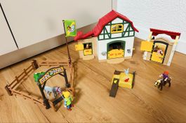Playmobil kleiner Pferdehof, mit Zubehör