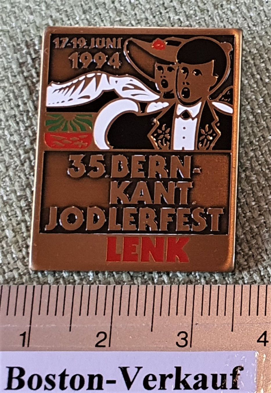 Spille & Fermagli: D370  Jodlerfest Lenk Bern 1994 Svizzera – Usato da Reinach BL venduto da Boston-Verkauf 2