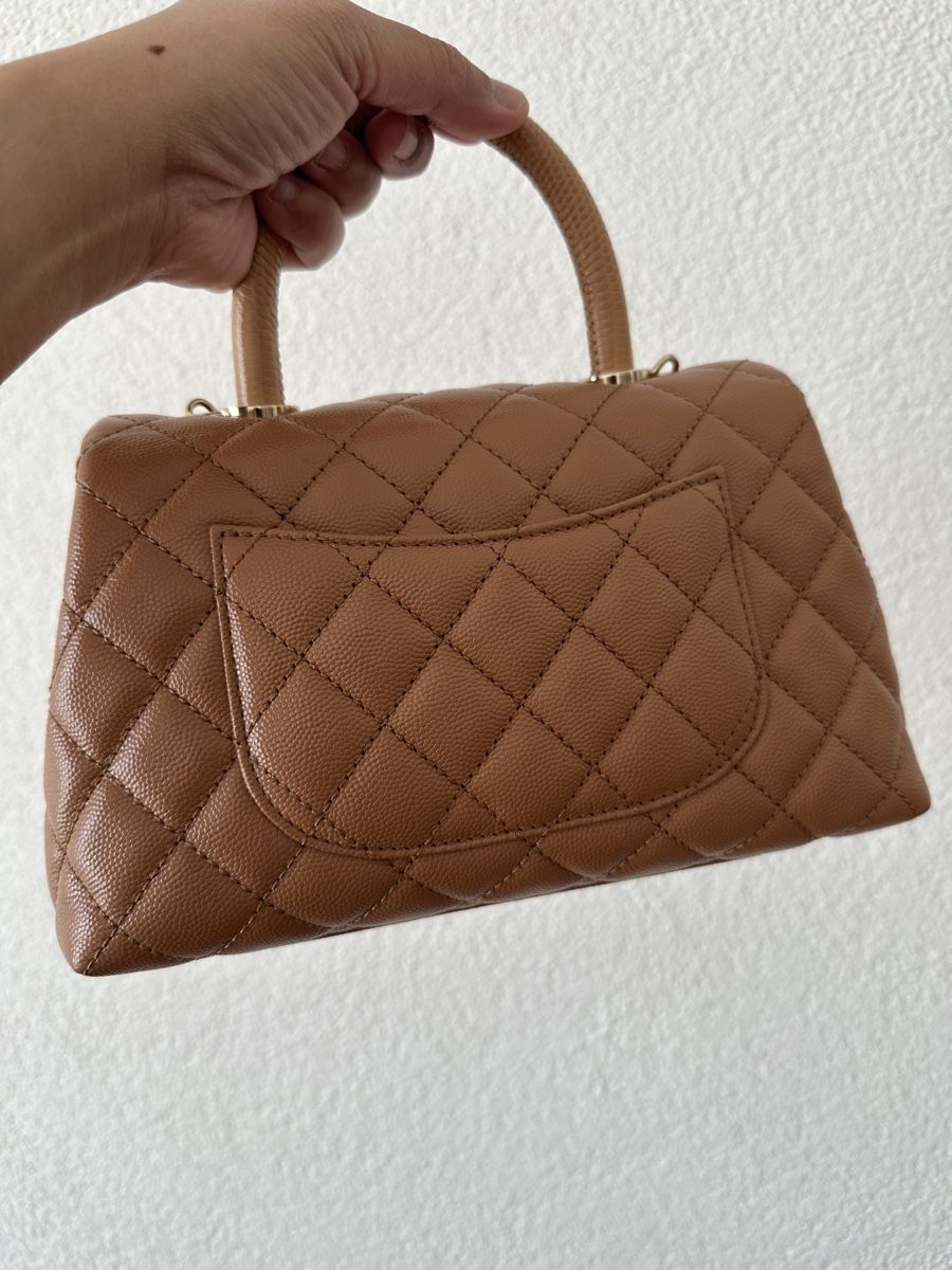 Chanel Taschen für Damen: Chanel coco handle - small – Gebraucht aus Zollikofen von Bagsandproms 1