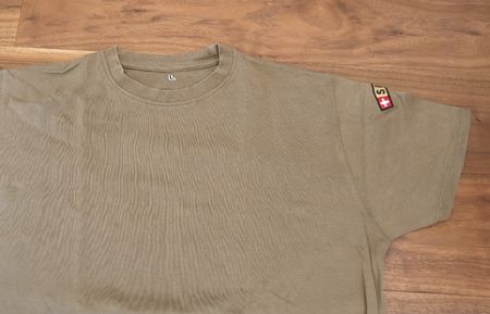 Militär T-Shirt Schweiz, Grösse L