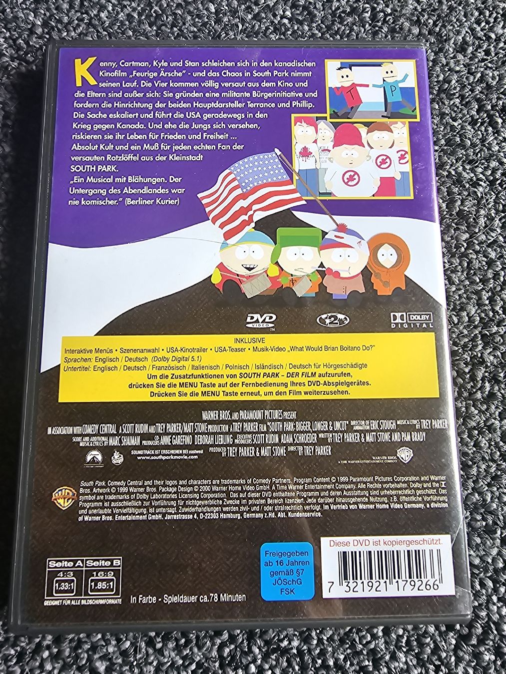 Alle DVDs: South Park Der (22105) – Gebraucht aus Ruswil von jan_bxl5 1