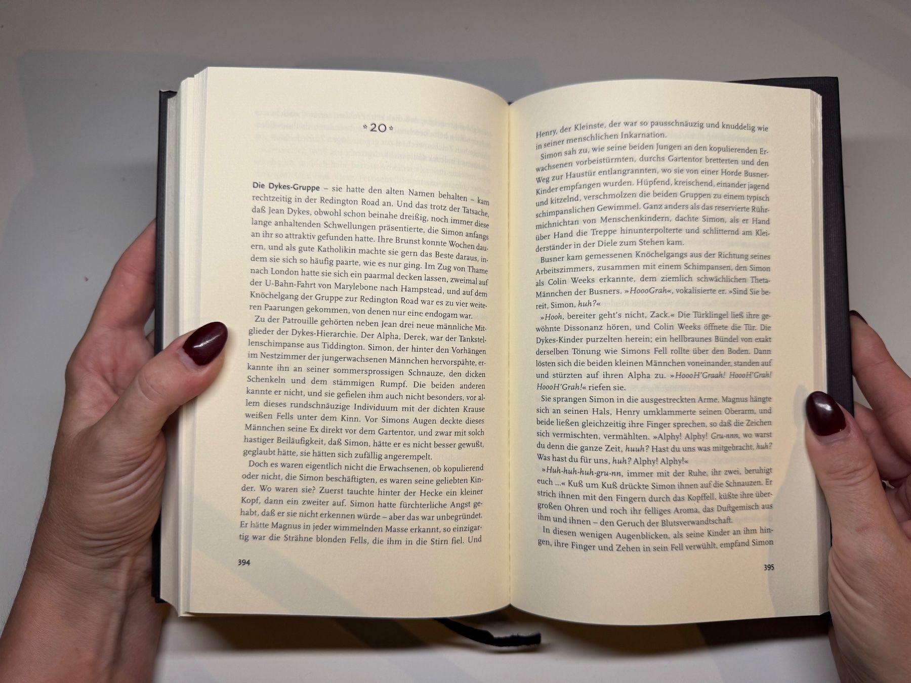 Libri: ROMAN: Will Self, Die schöne Welt der Affen – Usato da Grosswangen venduto da Deutsche_Romane 8