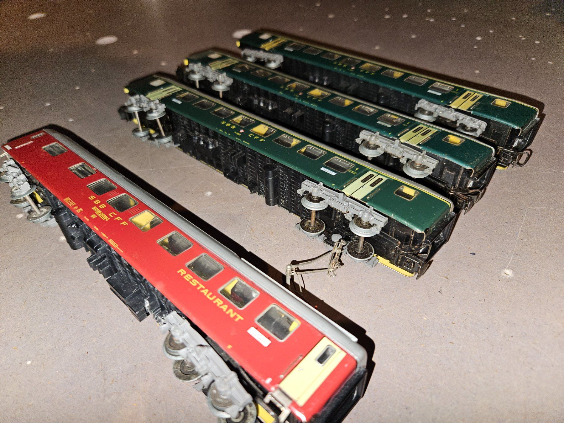 Märklin Modellini di ferrovie: Märklin 4066 4068 DB TEE ohne OVP – Usato da Bern venduto da lukas90pilze 4