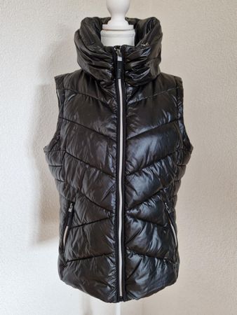 Schwarze Steppweste von Soccx, Grösse 40/L, Top Zustand!