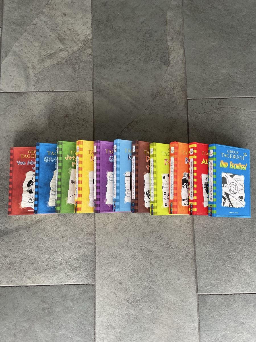 Libri: Gregs Tagebuch 1-12 (10fehlt) – Usato da Zollikon venduto da yul_5wgc 1