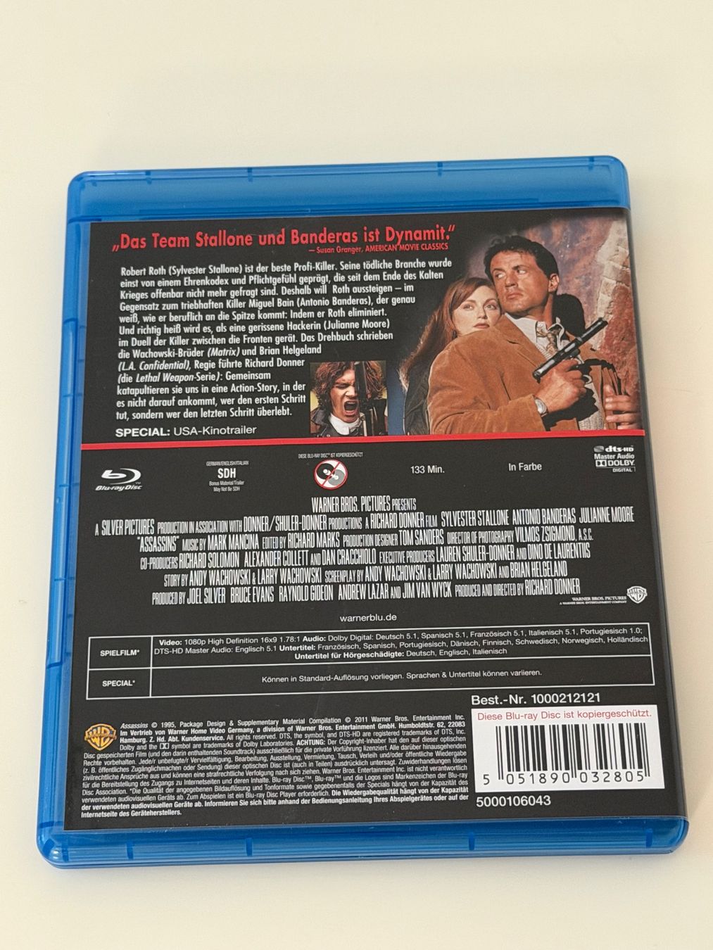 Alle DVDs: Assassins Die Killer Blu-ray Sylvester Stallone Antonio B... – Neu (gemäss Beschreibung) aus Altstätten SG von sheamus 1