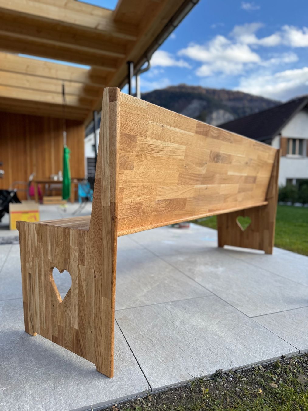 Panchine: Sitzbank aus Holz auf Mass – Usato da Rhäzüns venduto da Warkus 3