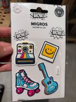 Autocollants Migros Paper & Co stickers épais neuf