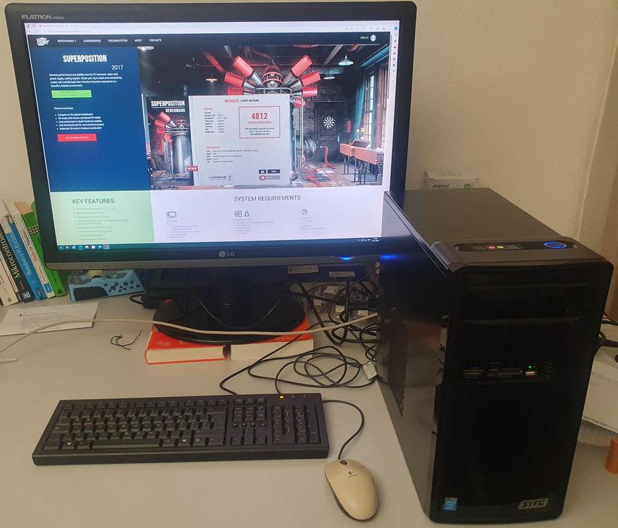 Komplett-PC (Win 10) mit 30