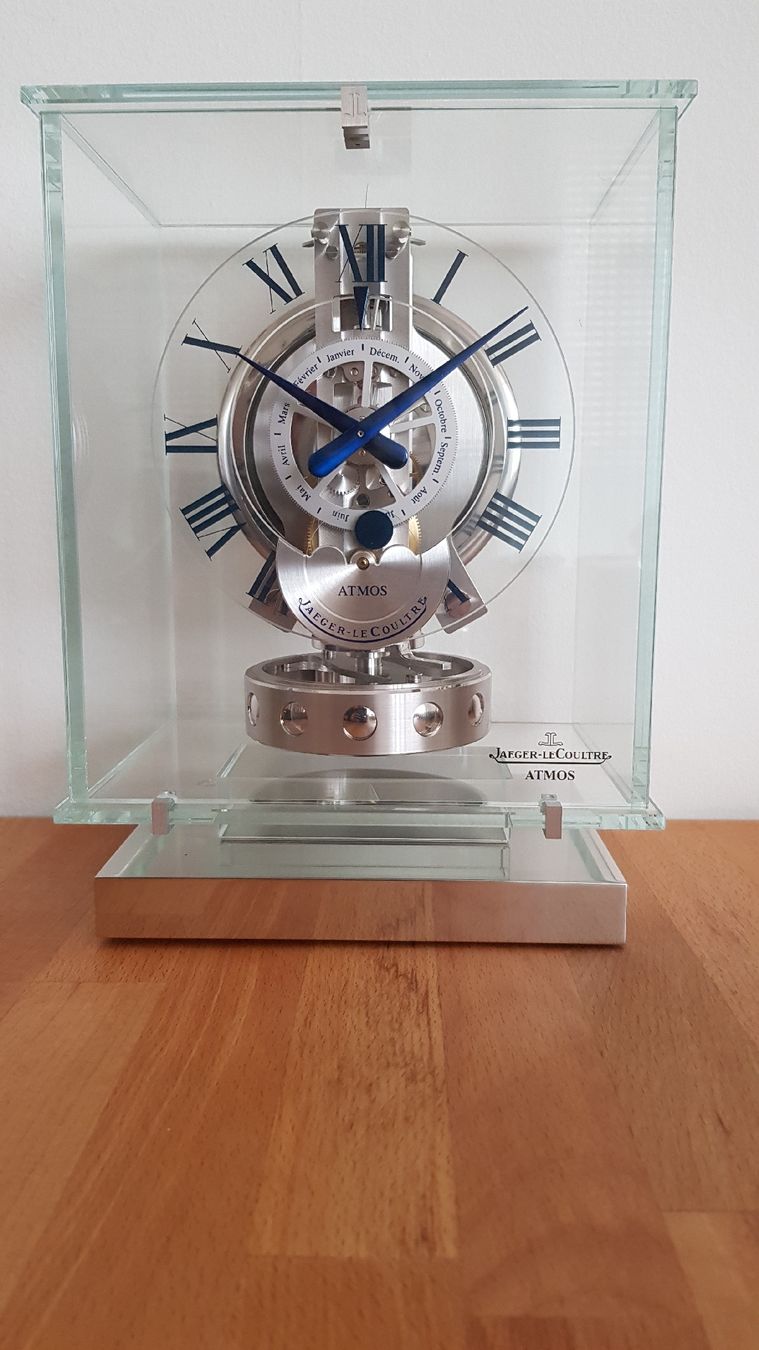 Jaeger-Lecoultre Orologi da terra & Orologi da parete: Jaeger-LeCoultre: Atmos Classique Phases de Lune – Nuovo e nell'imballaggio originale da Basel venduto da Bafidu 6