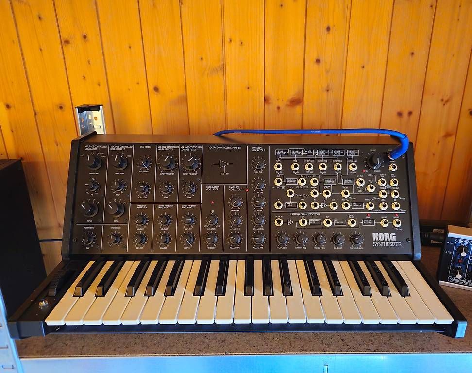 Korg Strumenti musicali: original KORG MS-20 Kit 2016 analog Synthesizer, Top Zustand – Usato da Rohrbach venduto da Orangetree