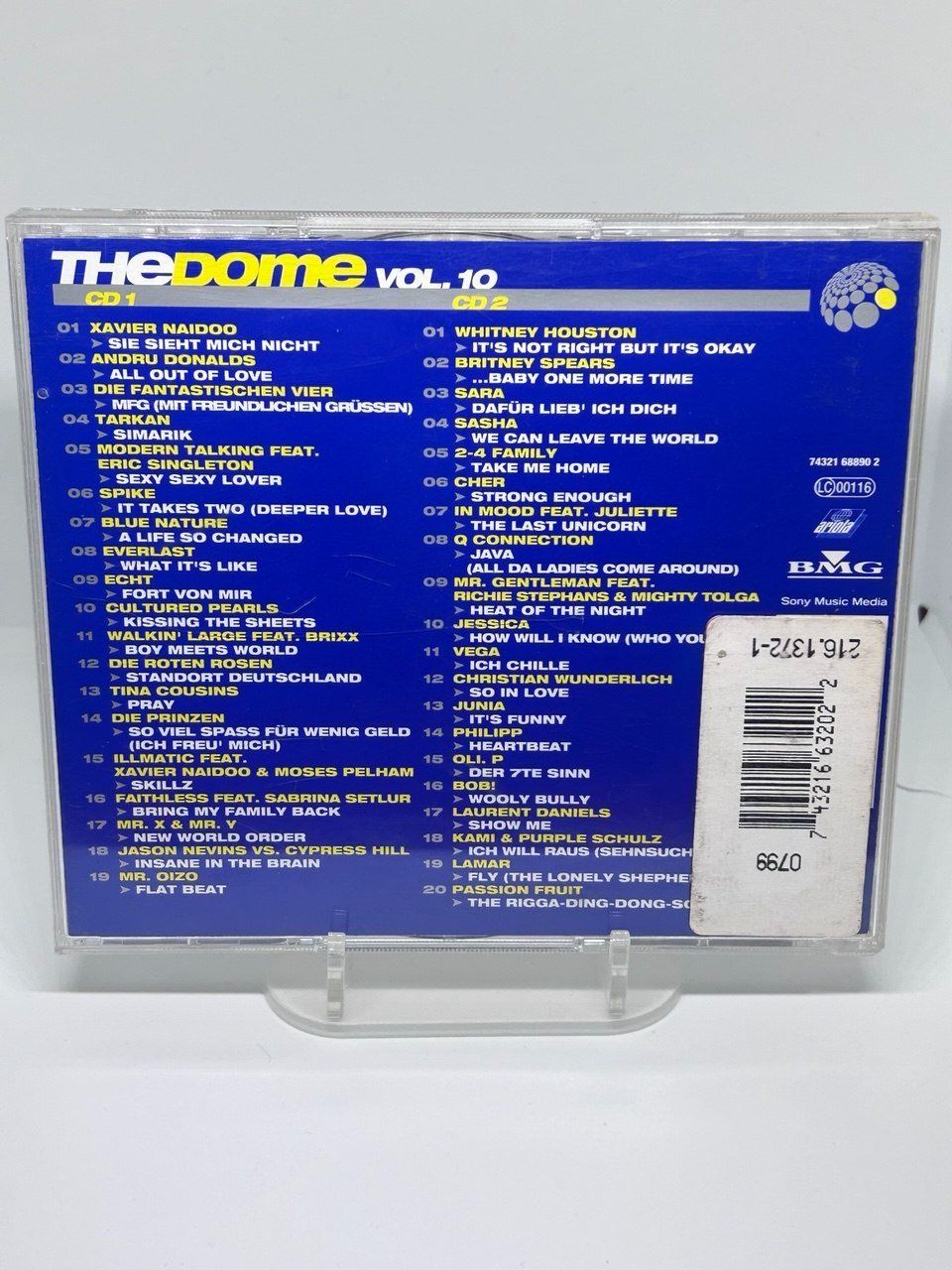 CD: CD compilation "The Dome Vol. 10" 1999 – Usato da Giubiasco venduto da LorisVale 1