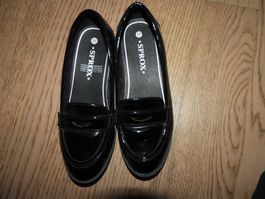 Sprox Loafer schwarz Grösse 37 gebrauchter Zustand