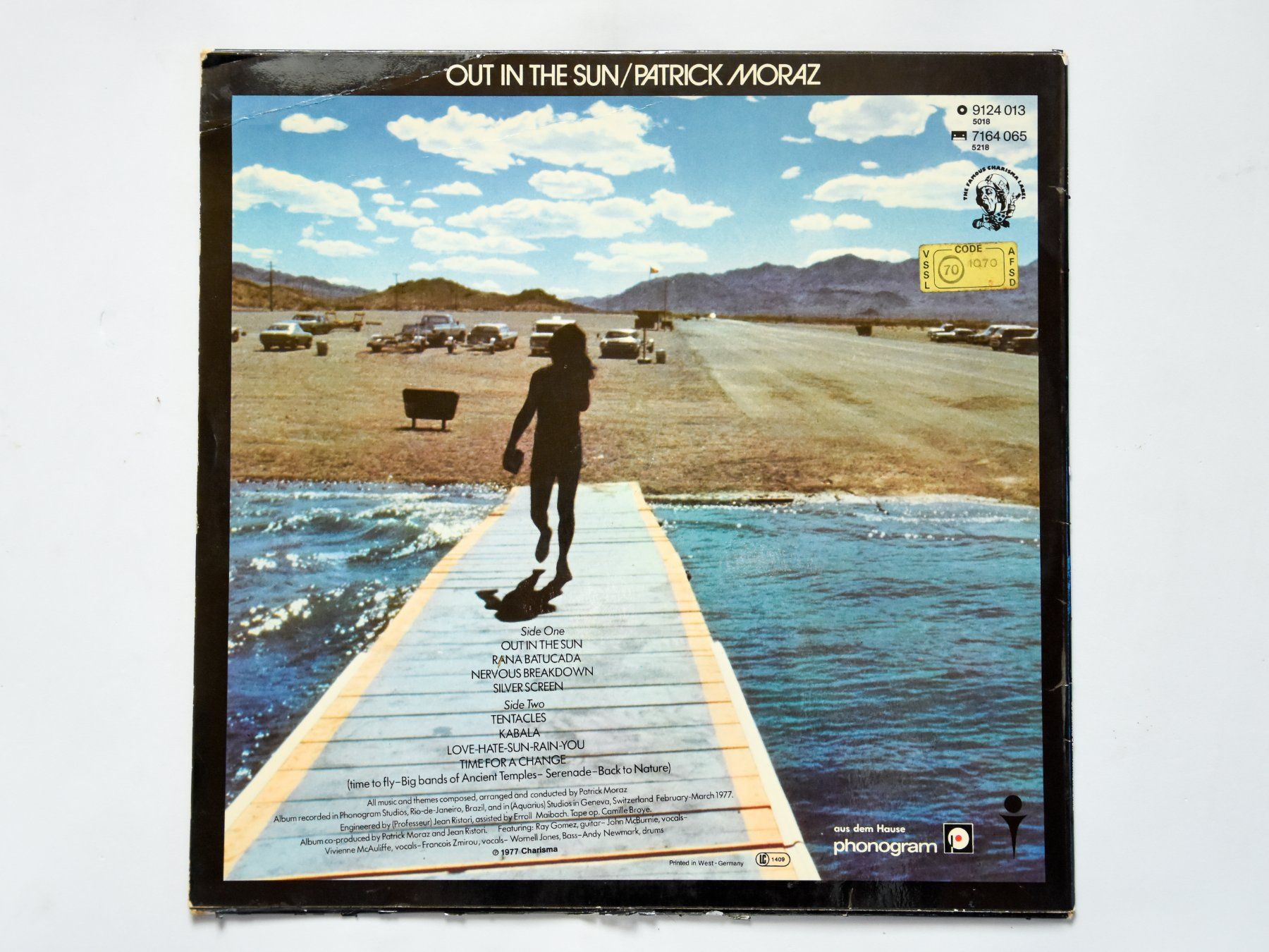 Dischi in vinile: Patrick Moraz - Out in the Sun – Usato da Belmont-sur-Yverdon venduto da ag97 1