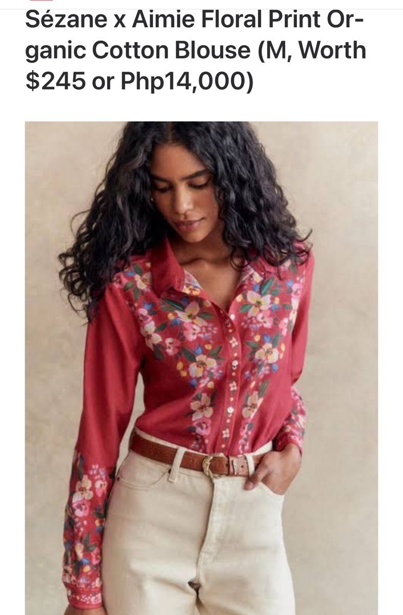 Sezane Blusen: Sezane Cotton Blouse – Gebraucht aus St.Josefen von lop_lh8d 1
