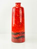 Fat Lava Vase Rotbraun