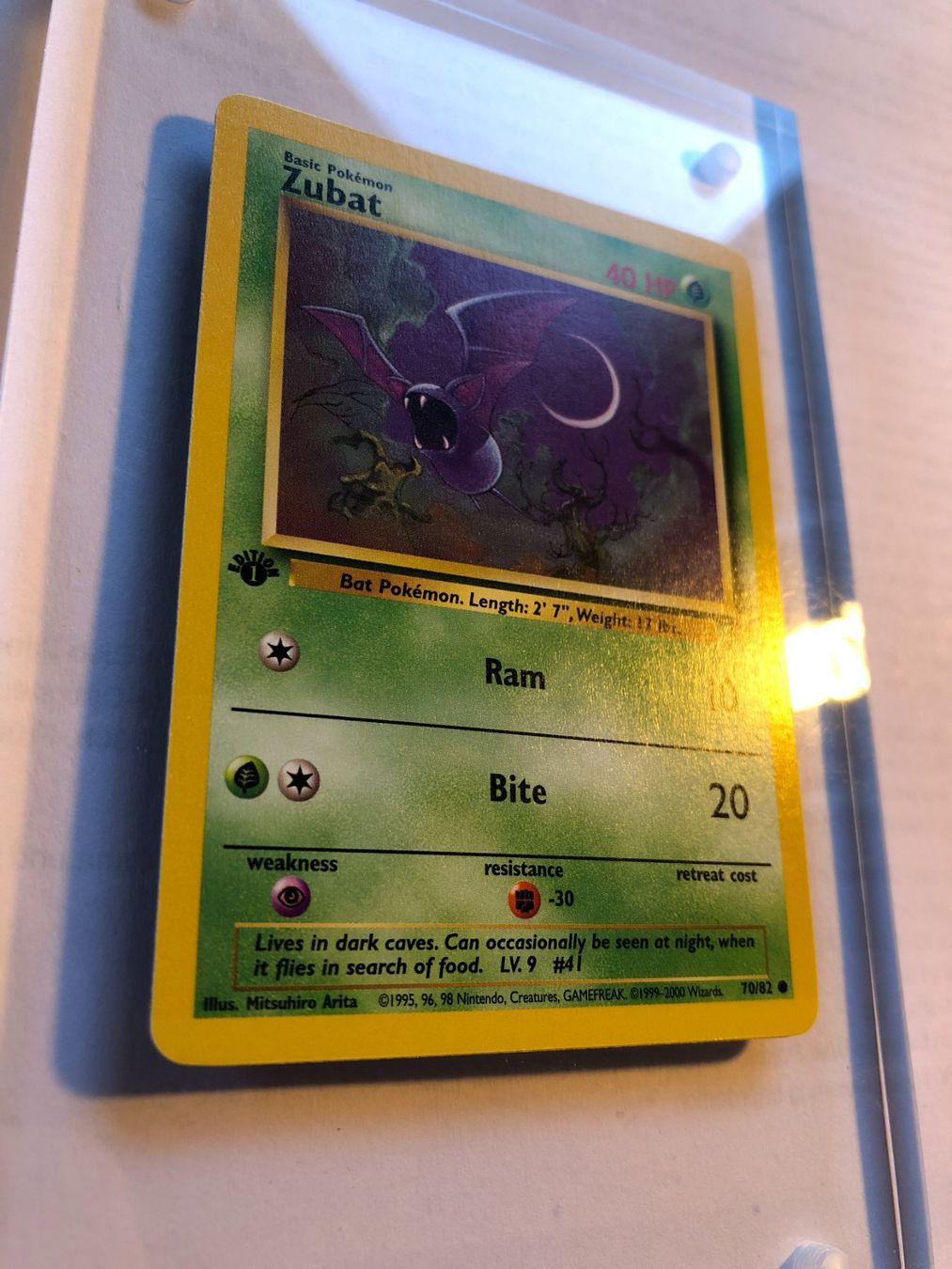 Sammelbilder & Trading cards: Zubat 1st Team Rocket - MINT - ab 1.- – Gebraucht aus Giubiasco von dan_pr8b 1