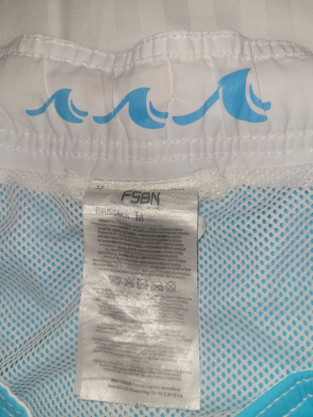 Hosen: FSBN Badeshorts, Grösse M, Türkis – Neu (gemäss Beschreibung) aus Bassersdorf von K1966 1