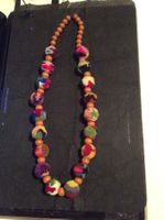 Collana in feltro artigianale