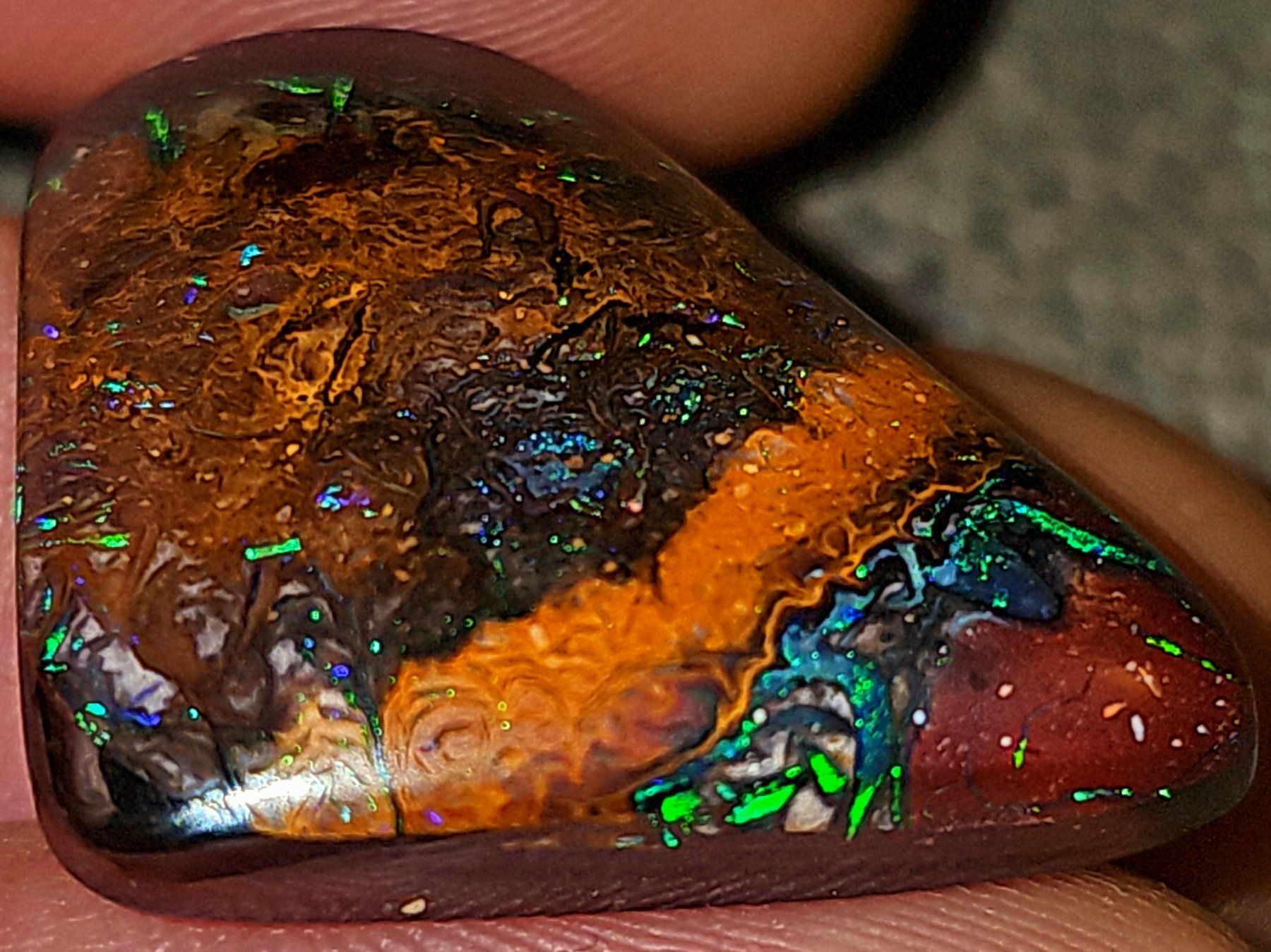 Edelsteine: 37.34ct Boulder Opal aus Koroit, Australien – Neu und originalverpackt aus Uerkheim von Winwinner 2