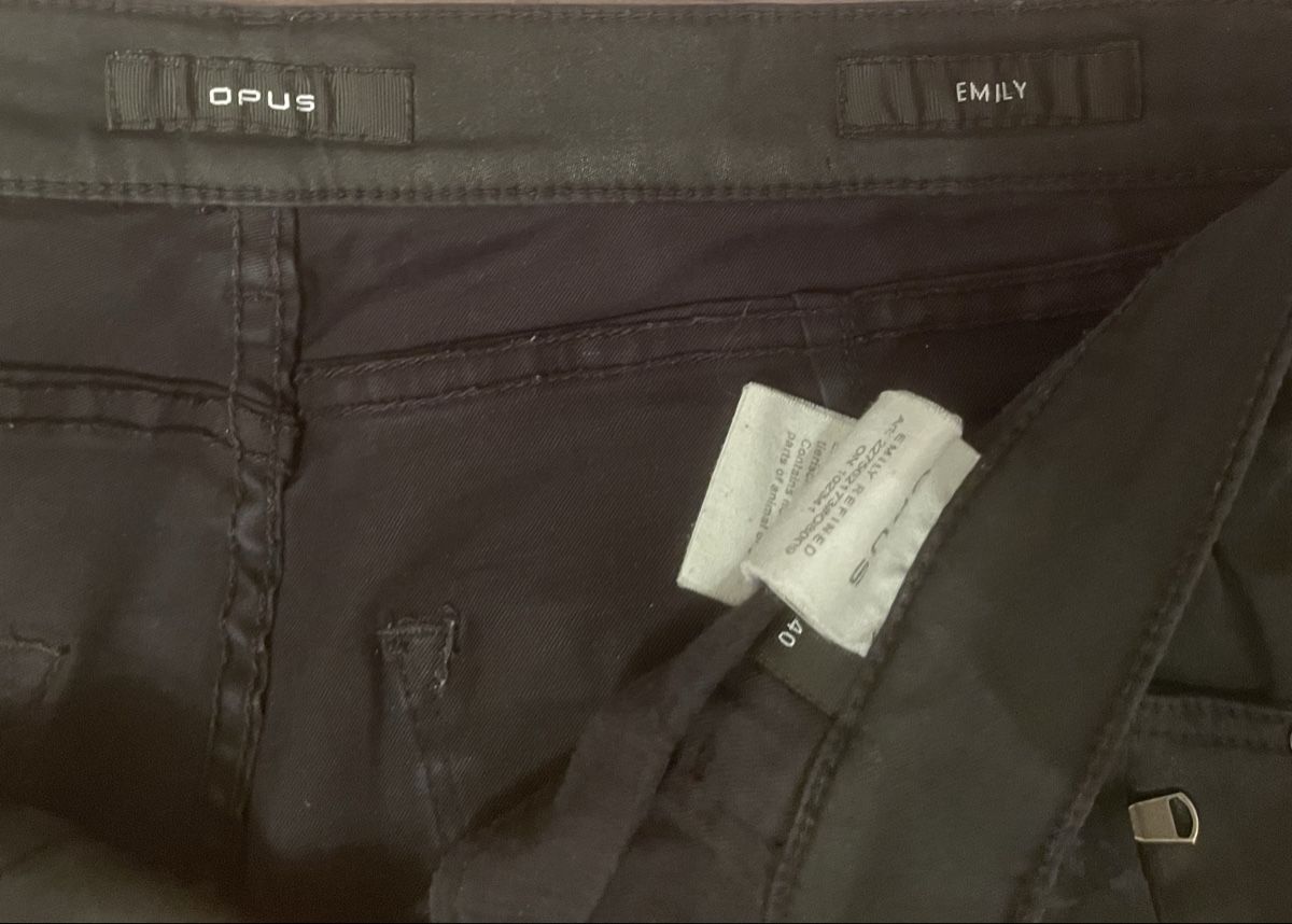Opus Hosen: Schwarze Jeans OPUS Emily Gr. 40 – Gebraucht aus Schaffhausen von marakesch41 3