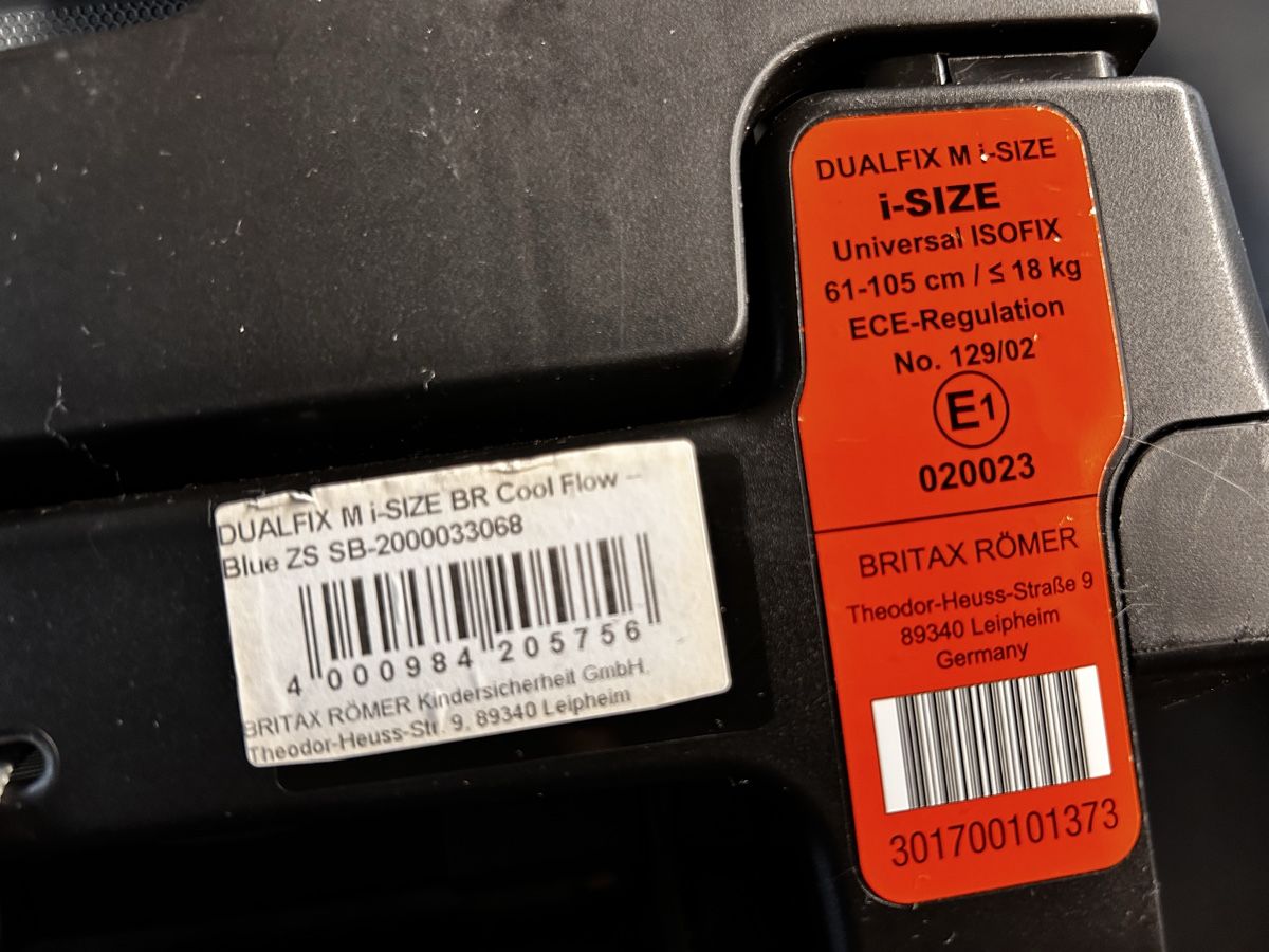 Auto-Kindersitze: Britax Römer Dualfix M i-Size Autositz – Gebraucht aus Basel von BAD-1 3