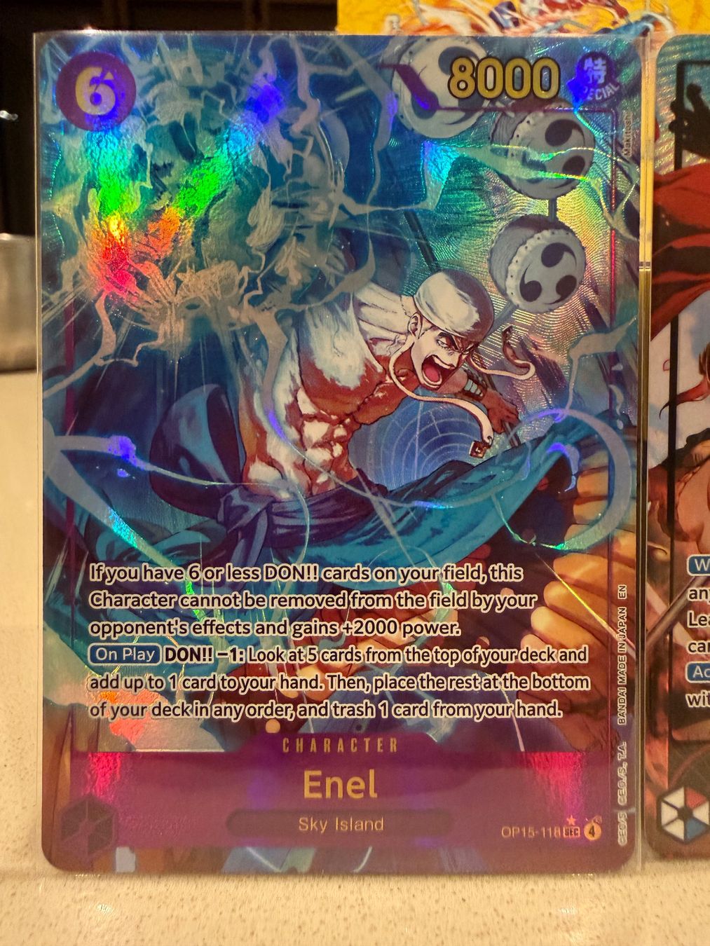 Sammelbilder & Trading cards: One piece tcg  OP15 Alt Arts & Hits ENEL / LUCY – Gebraucht aus Mellingen von Der.verkaufer 1