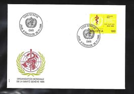 1995 - FDC / das offizielle Signet der OMS (VI-OMS)