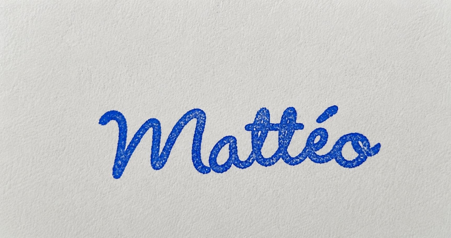 Timbri: Namensstempel Mattéo – Usato da Zürich venduto da Kris8050 2