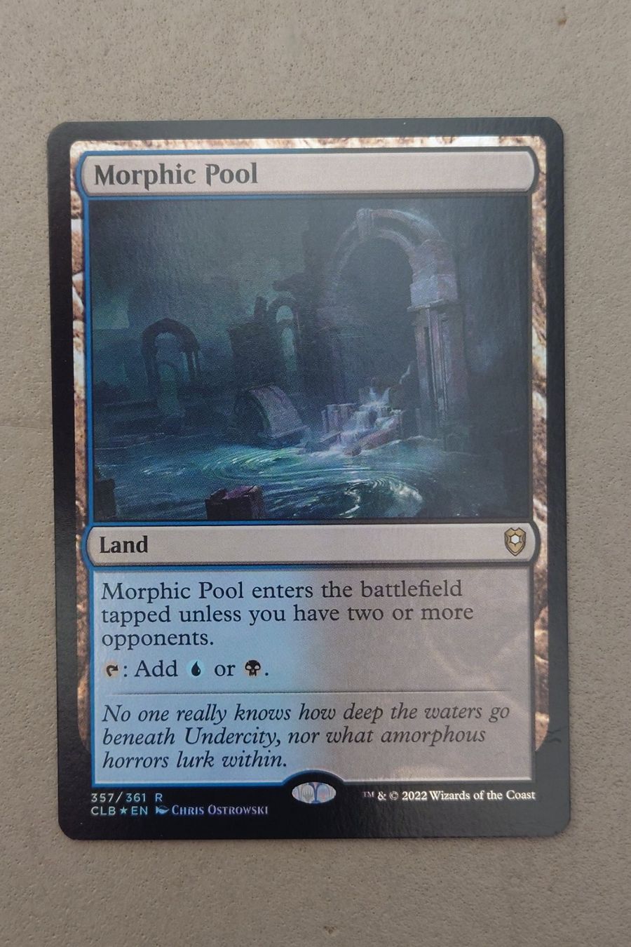 Magic The Gathering Carte collezionabili: Mtg, Morphic Pool, FOIL – Usato da Elsau venduto da majeerdi