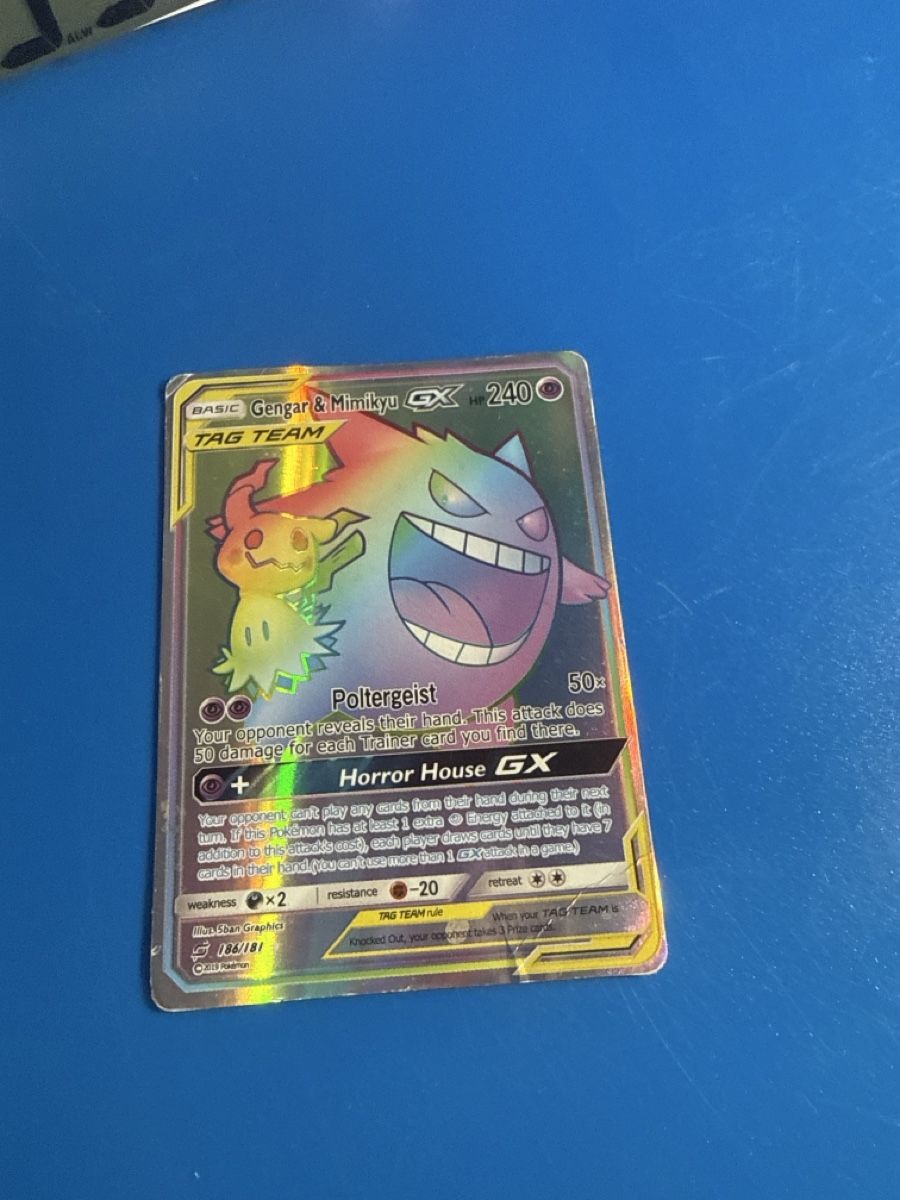 Cartoline: Gengar & Mimikyu GX – Usato da Buttikon SZ venduto da Kellerabteil 1