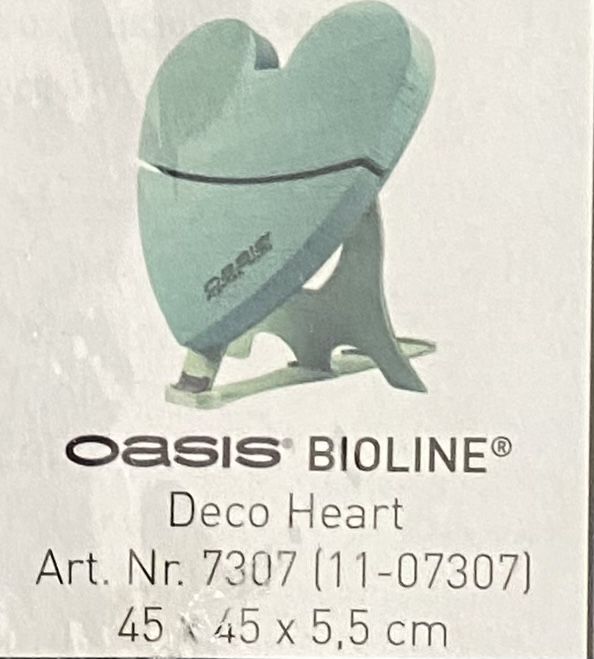 Alle Dekorationen: OASIS® Herz 45cm – Neu und originalverpackt aus Eich von ka_st 2