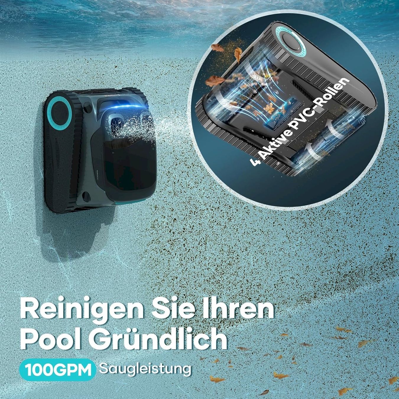 Accessoires de piscine: Aiper Scuba S1 Pro Robot Poolreiniger – Neuf avec emballage d'origine à Bottighofen par zaap 3