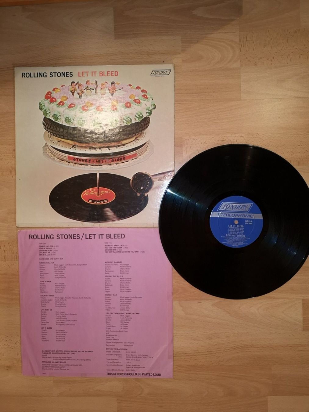 Dischi in vinile: Rolling Stones Let it bleed LP – Usato da Zernez venduto da muntm 2