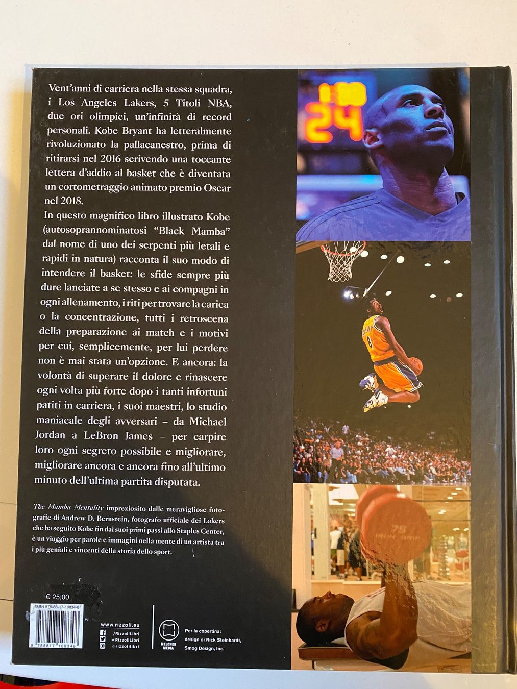 Libri: KOBE BRYANT THE MAMBA MENTALITY – Usato da Minusio venduto da vertigoozBazar4u 1