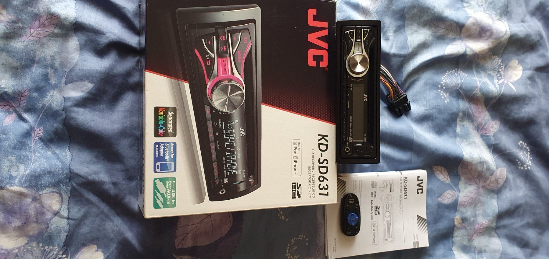 JVC Lettore multimediale & Streamer: Autoradio mit CD JVC KD-SD631 – Usato da Burgdorf venduto da schlange034