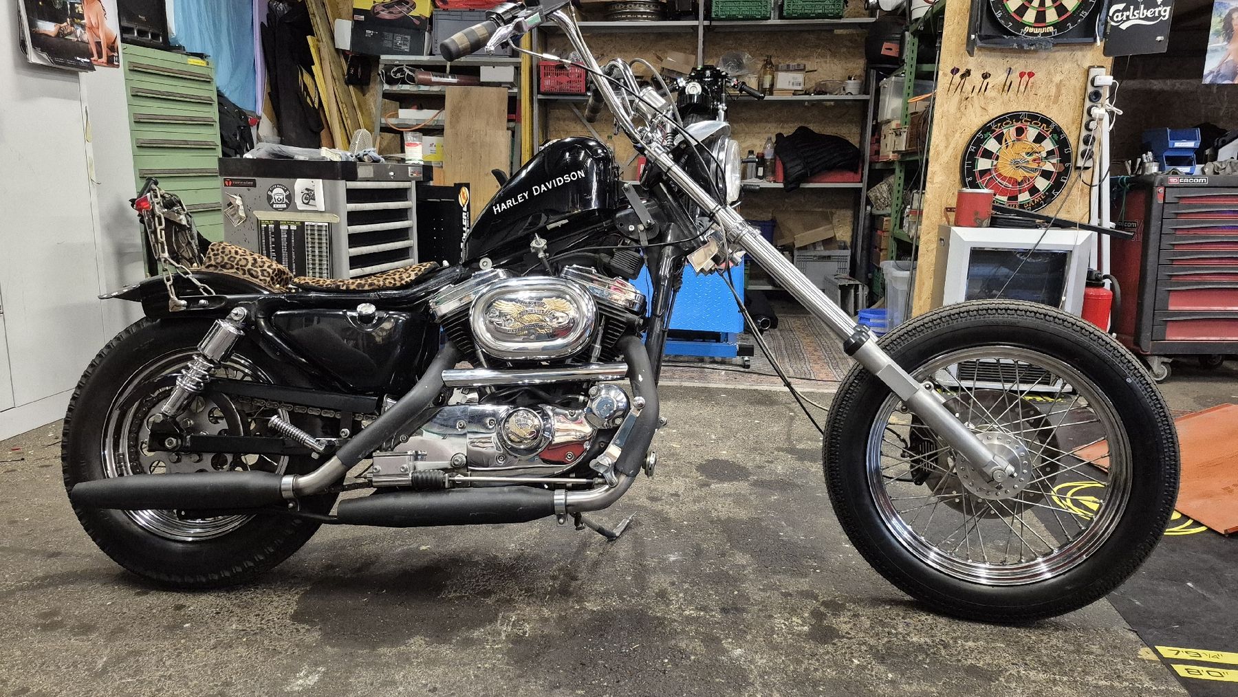 Harley-Davidson Chopper: Harley Davidson Sportster Chopper – Usato da Thun venduto da HZDZ_RAGETO 1