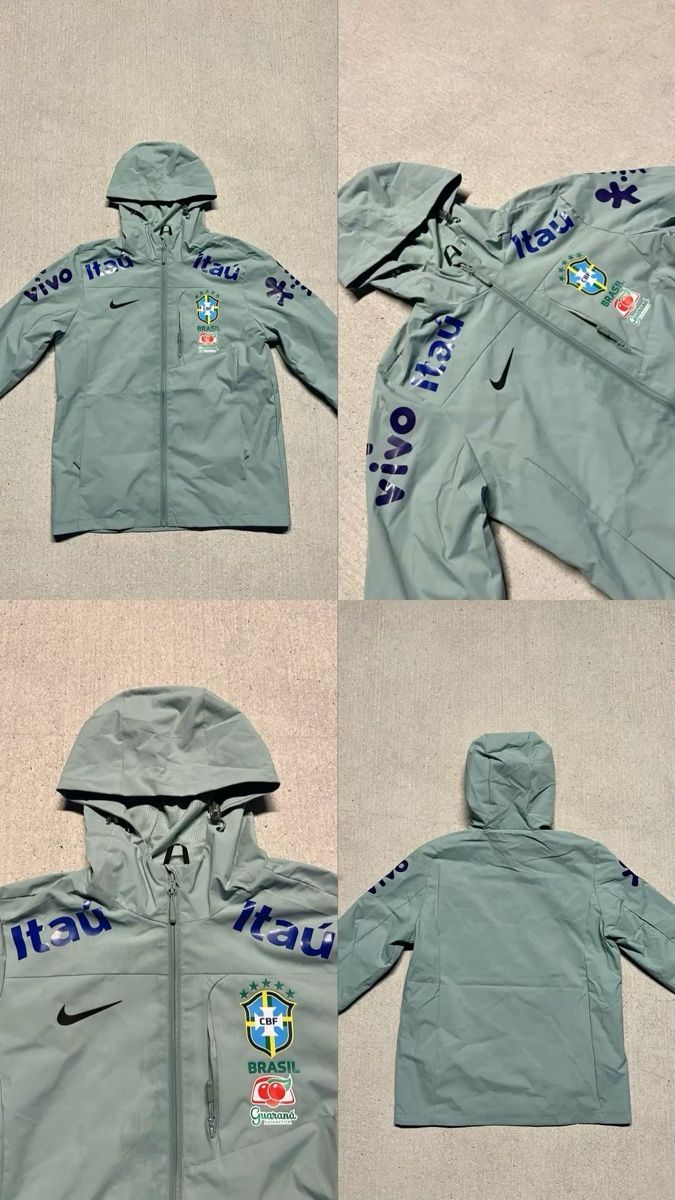 Nike Vestes: Nike Brasil Jacke mit Kapuze neuwertig – Neuf avec emballage d'origine à Rombach par Clothingzzz 2