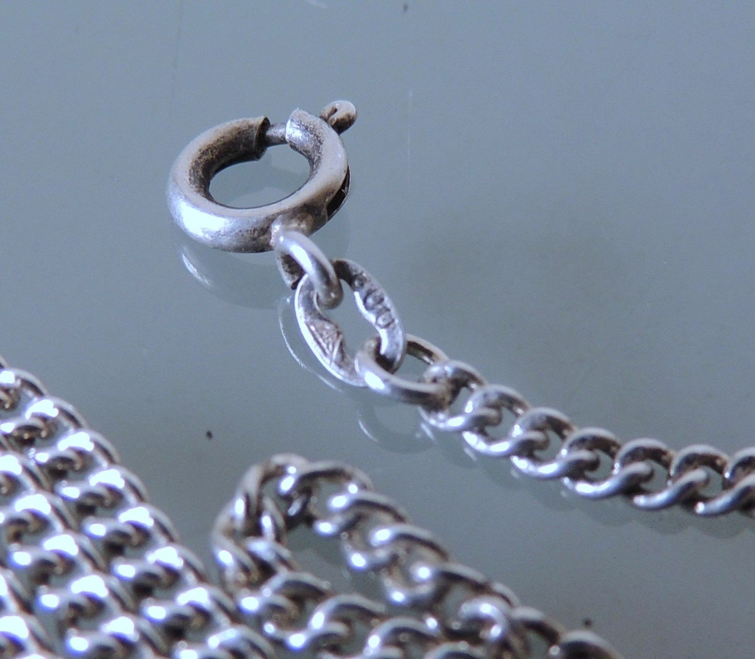 Catenine: Silber 800 Panzer Halskette 71 cm / 2 mm – Usato da Waldenburg venduto da schaller707 3
