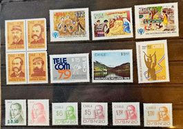 CHILE CHILI timbres neufs ** ~1978-79