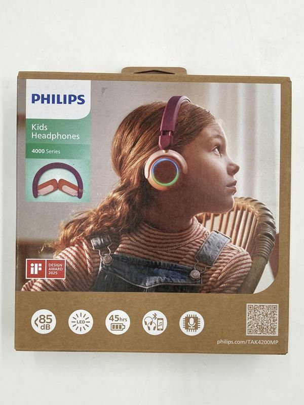 Philips Kopfhörer: PHILIPS | On-Ear Kinderkopfhörer | 4000 | Magenta – Neu (gemäss Beschreibung) aus Wittenbach von Restwert_St-Gallen 6