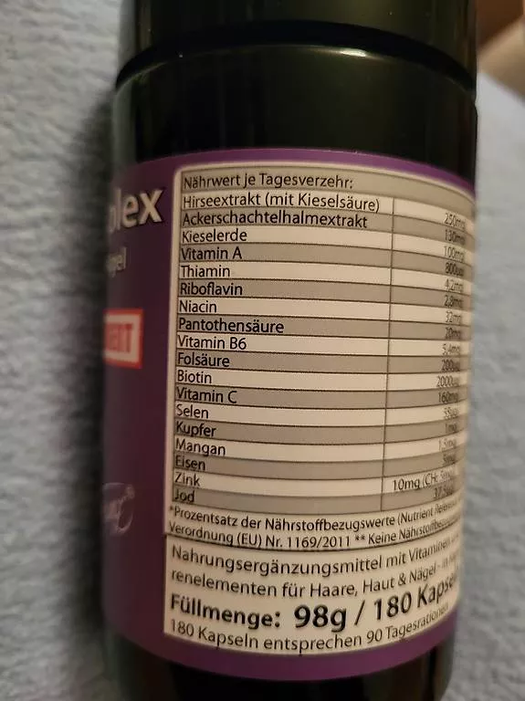 Tinte: Haar Komplex neu – Usato da Effretikon venduto da Zebra37 2