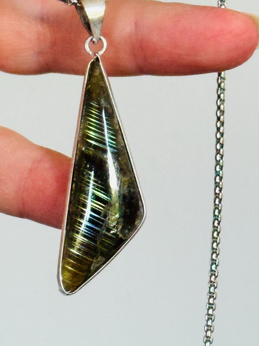 Catenine: Labradorite Gemstone Handmade Jewelry necklace – Nuovo e nell'imballaggio originale da Genève venduto da AGBERG 8