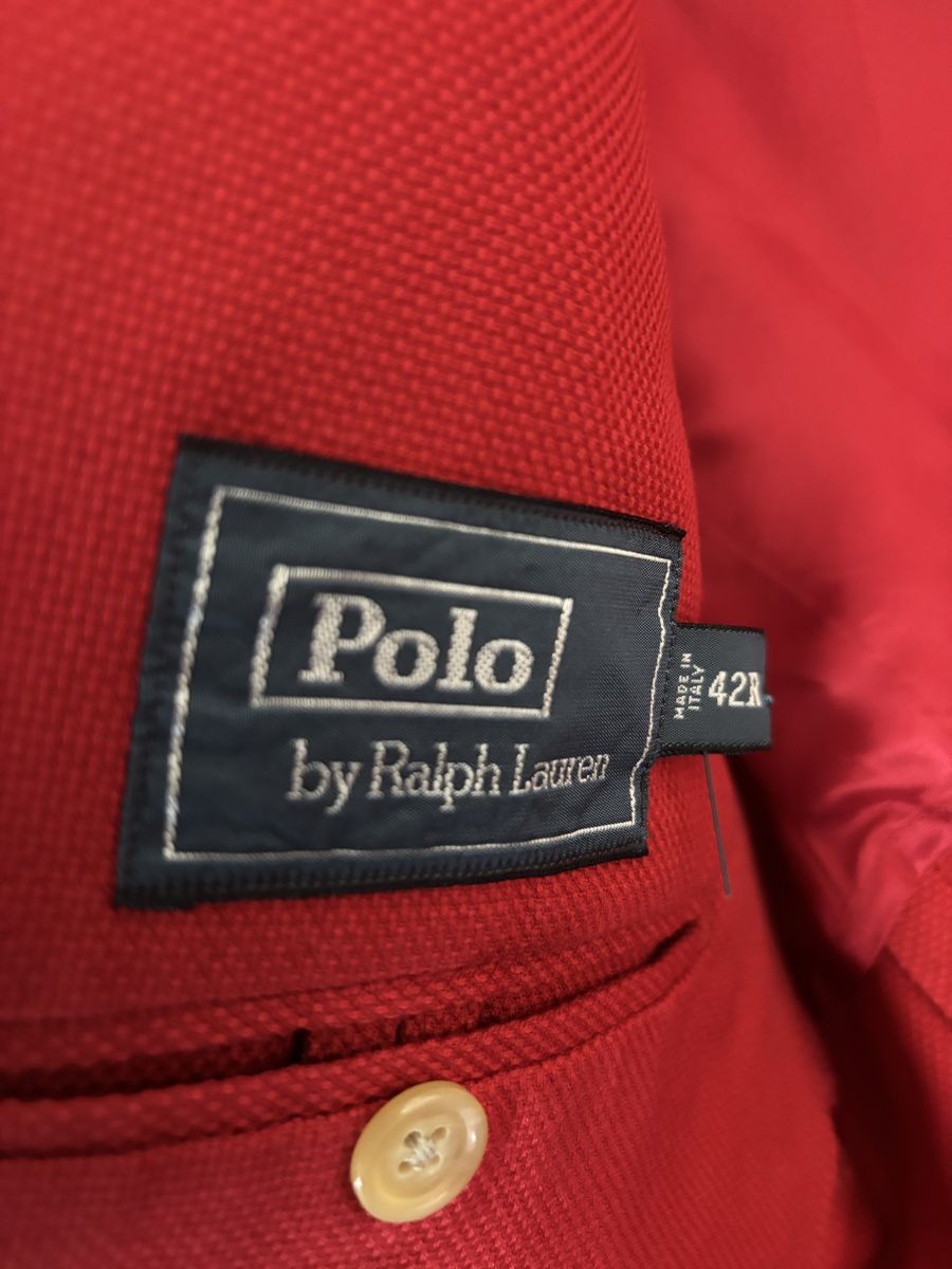US Polo Giacche: Polo Blazer Farbe Rot Grösse L – Usato da Thalwil venduto da terza789 2