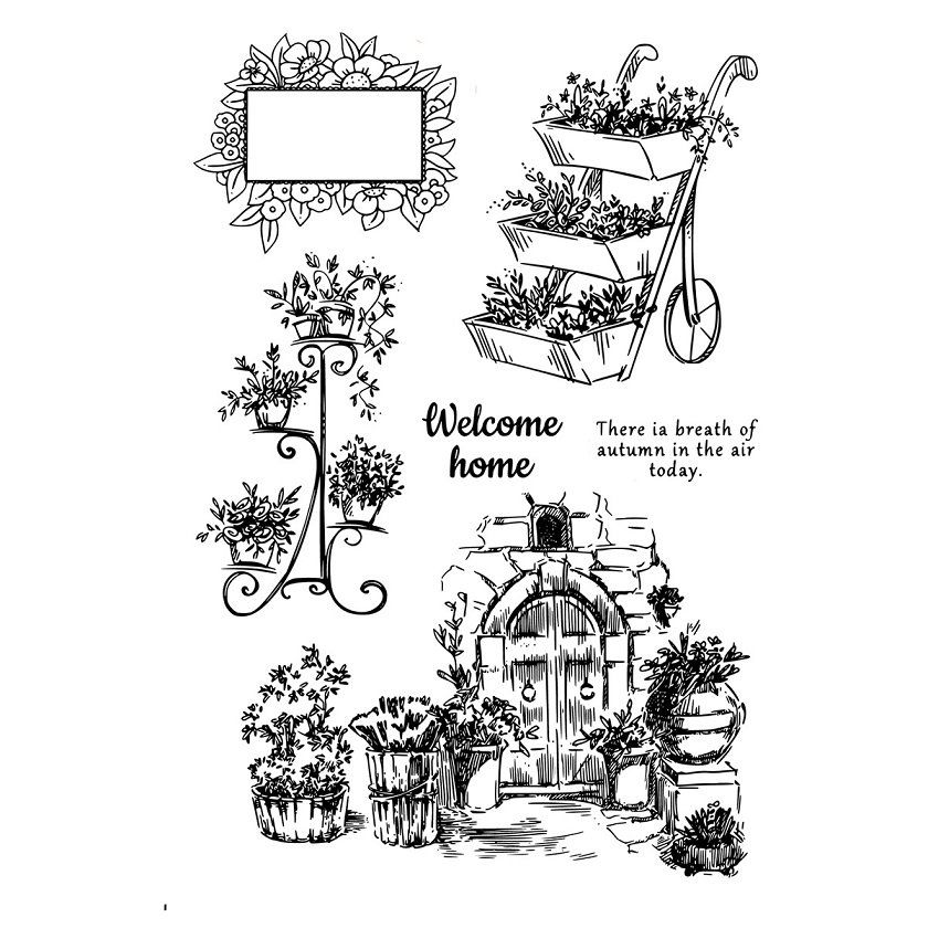 Stempel: Clear Stamps - Silikonstempel – Neu und originalverpackt aus Thun von Rowaner