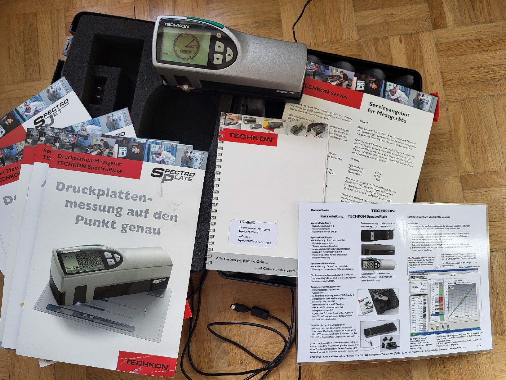 Misurare: Techkon Druckplatten-Messgerät – Usato da stäfa venduto da brandy66