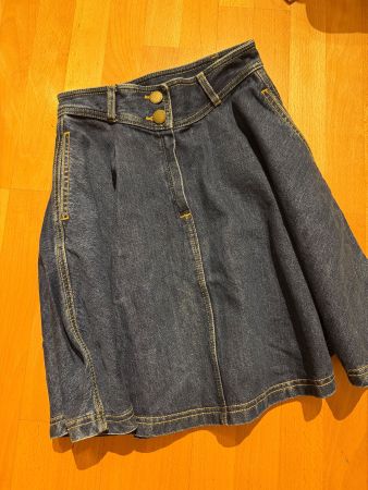 Maje Jeans Jupe blau Denim Gr. 36 wie neu