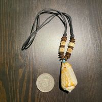 Strandkette Surferkette mit Muschel und Fischwirbel 🐚
